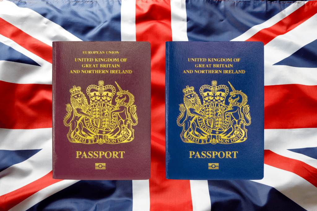 UK Blue Passport Is The New British Passport Black Or Blue