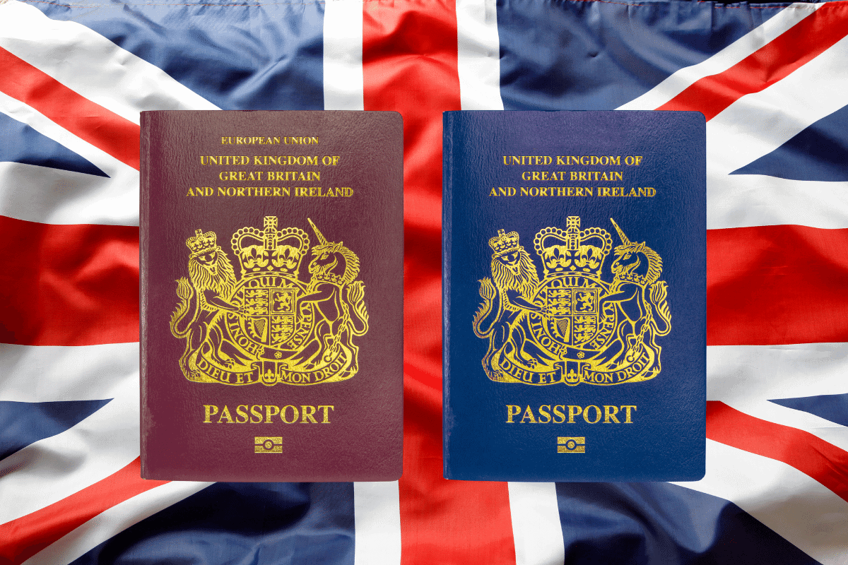 Uk Blue Passport Is The New British Passport Black Or Blue 3419