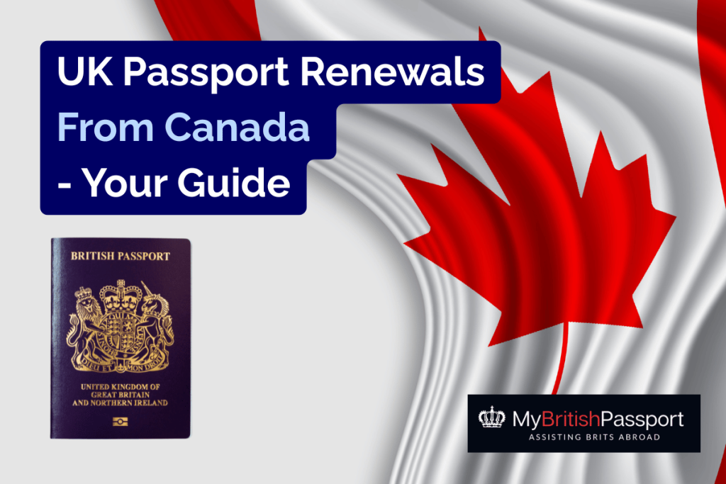 UK passport renewal from Canada