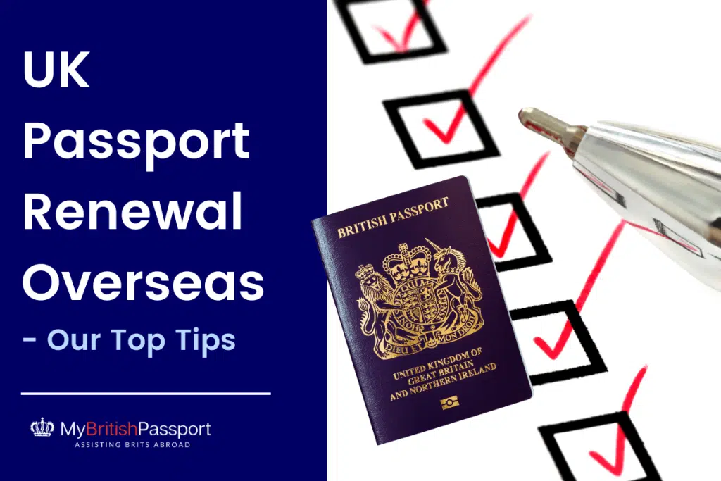 uk passport renewal overseas