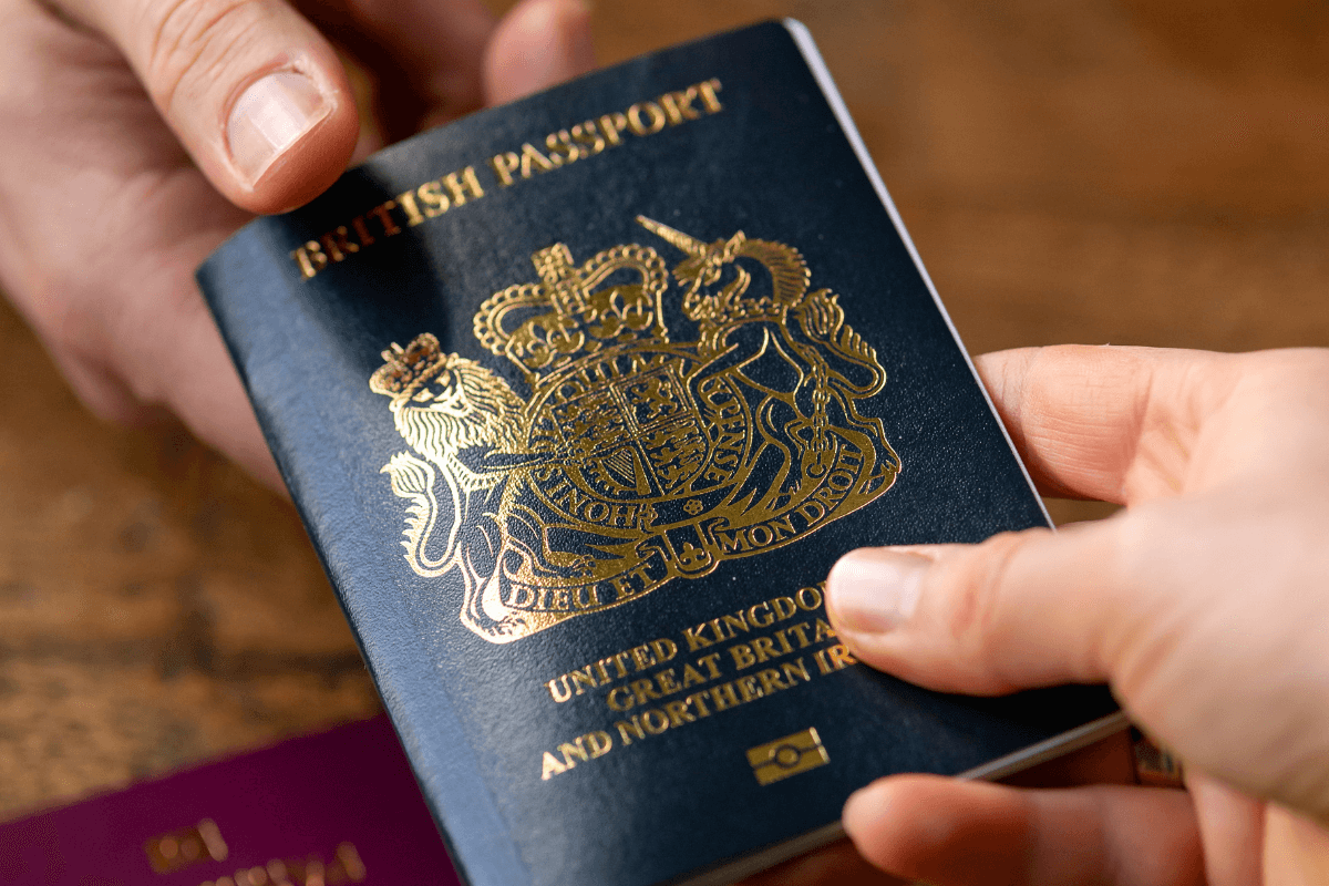 travelling europe uk passport