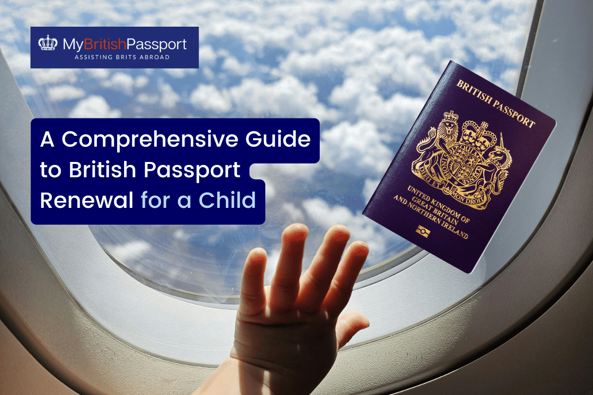 British passport renewal for child