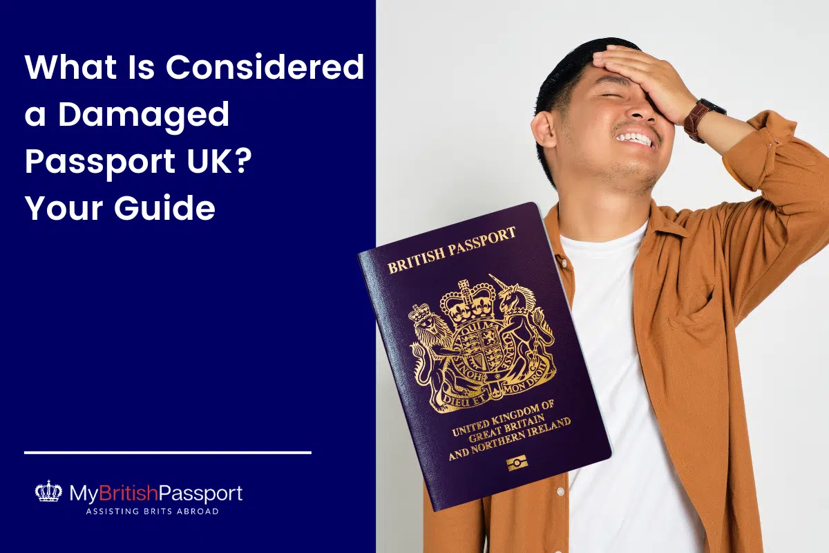 damaged passport uk