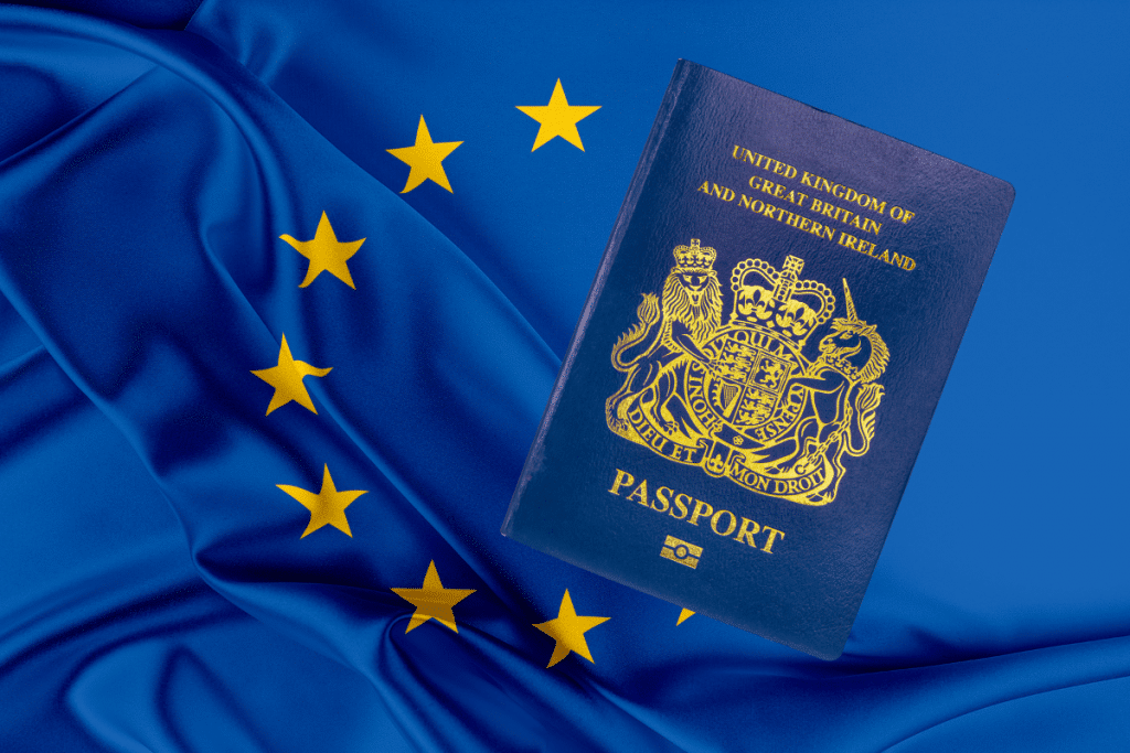 travelling to europe with british passport