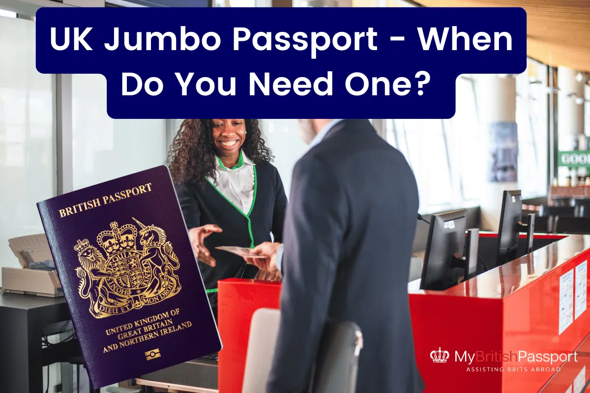 UK jumbo passport