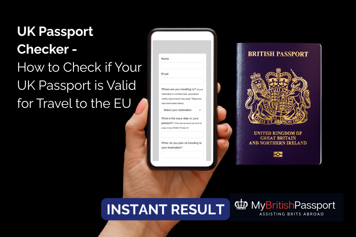 UK passport validity checker