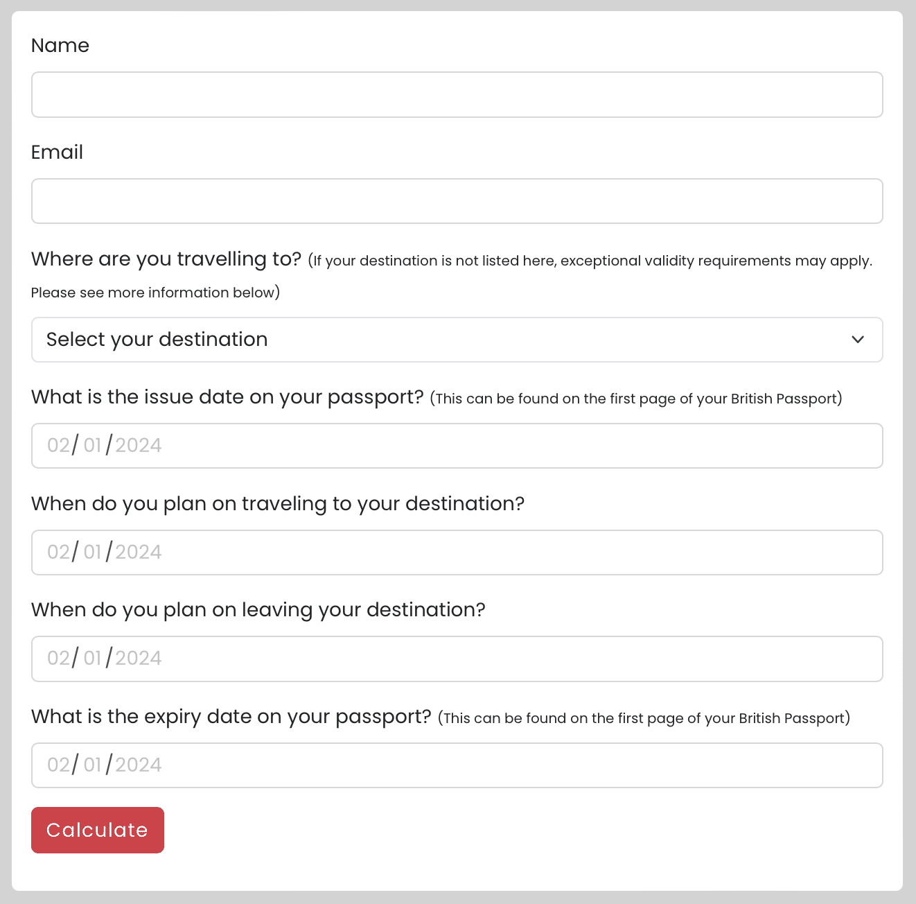 uk passport validity checker