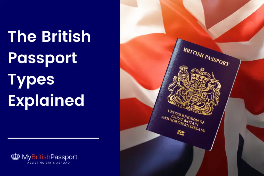 British Passport types