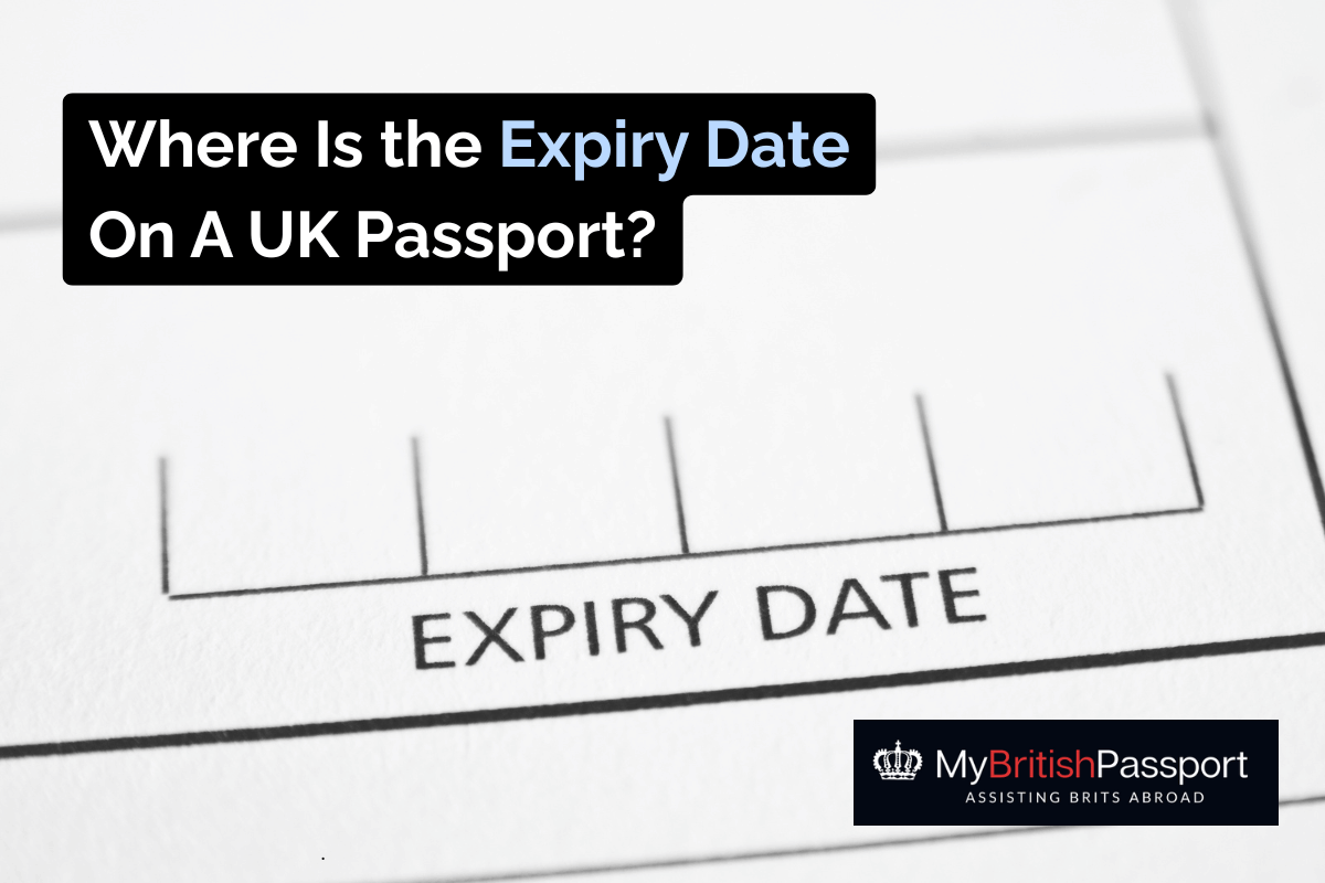 where is expiry date on UK passport