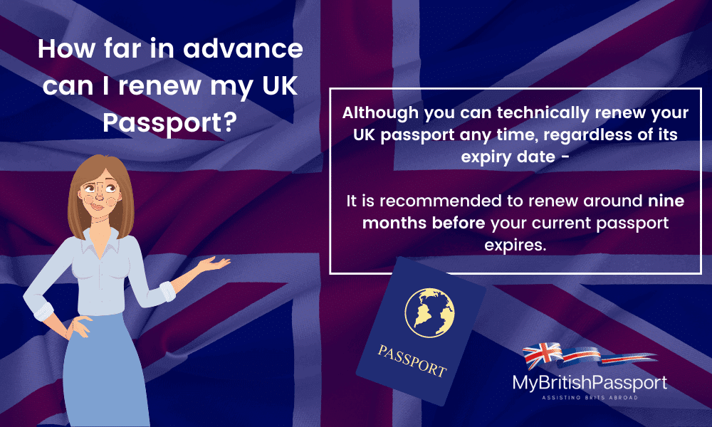 How Far In Advance Can I Renew My Uk Passport 3401