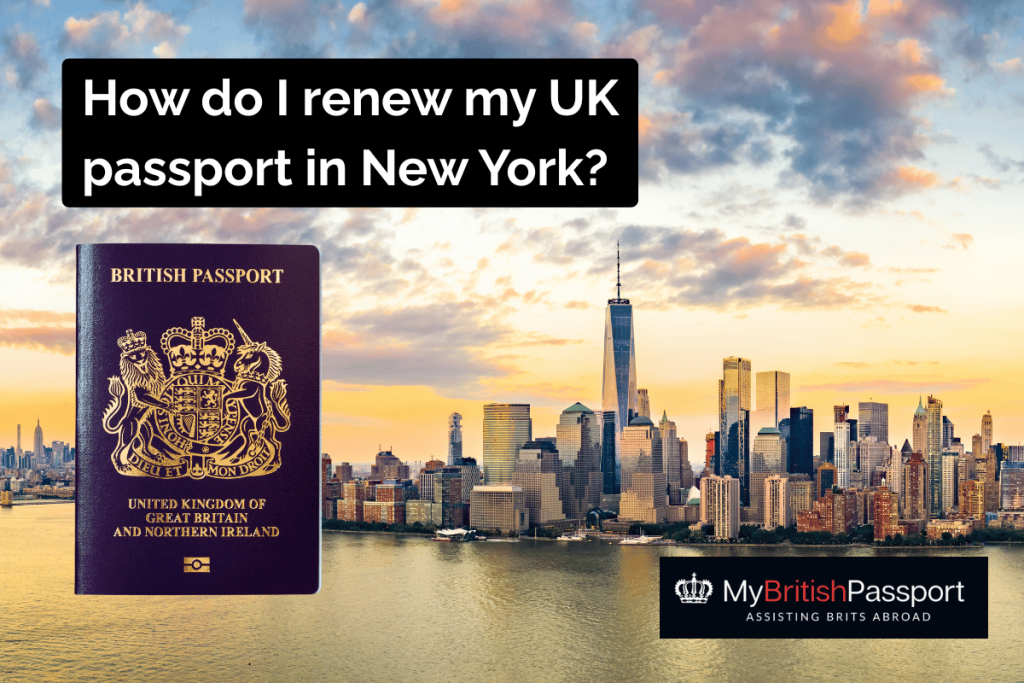 How do I renew my UK passport in New York blog cover