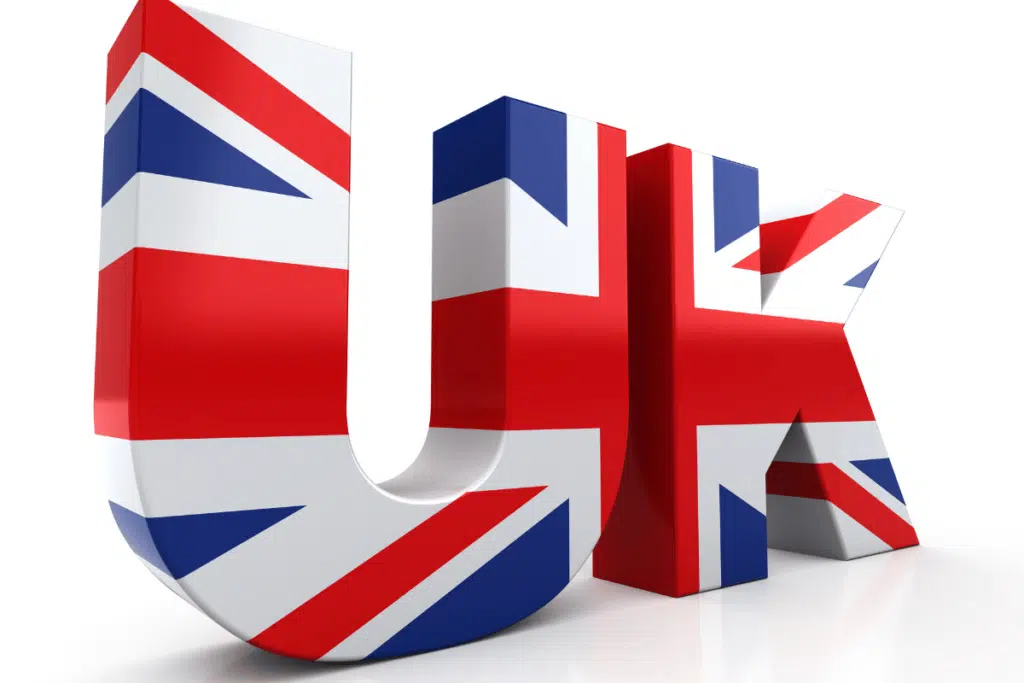 UK flags