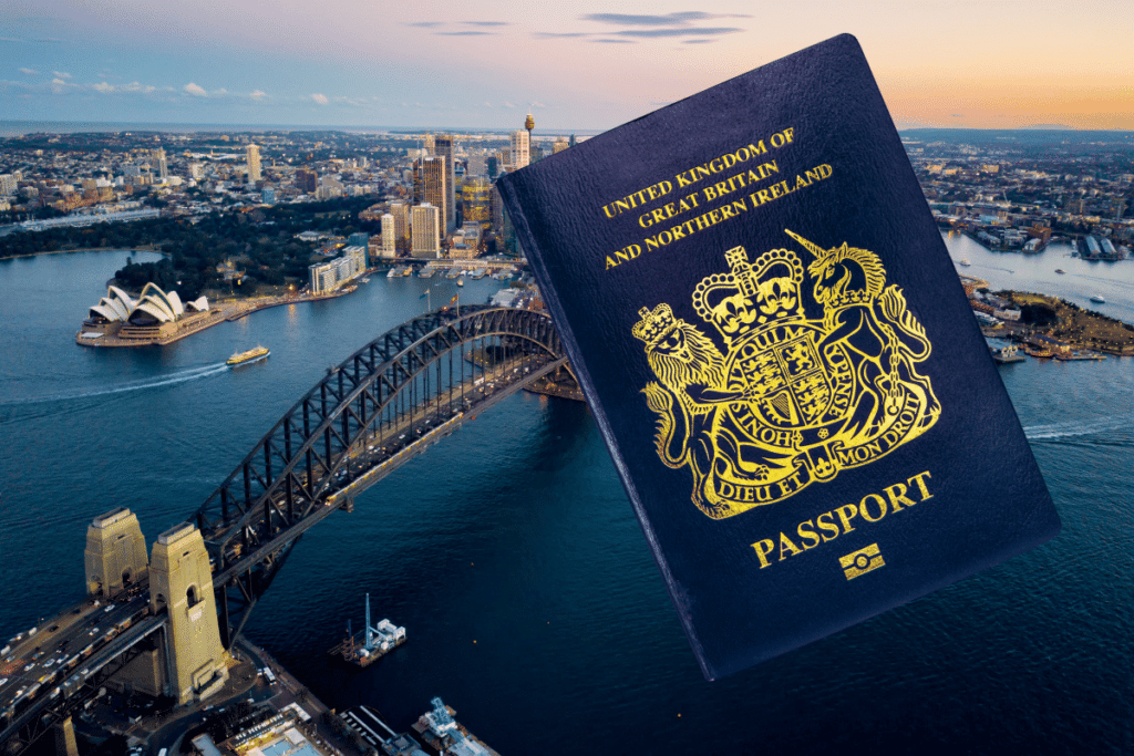 British passport renewal Sydney, Australia