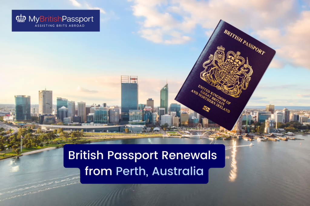 British passport renewals Perth Australia