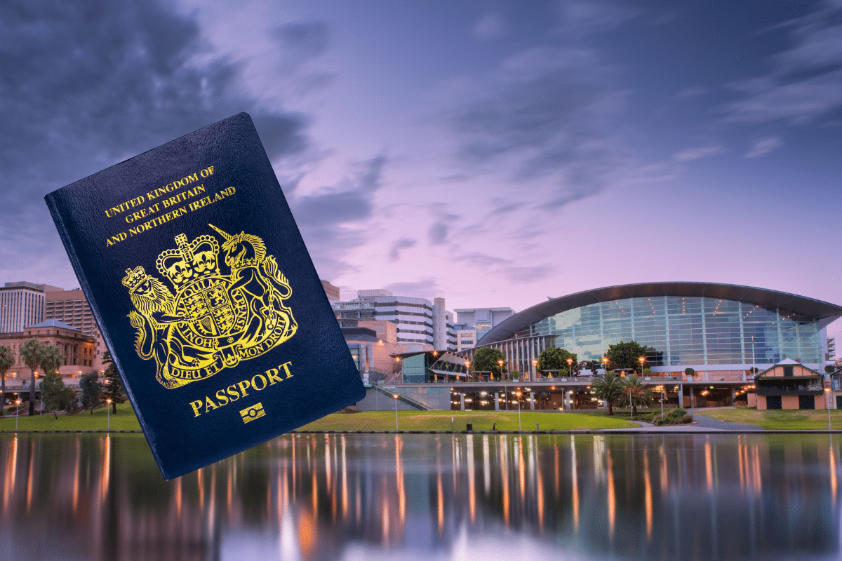 British passport renewal Adelaide