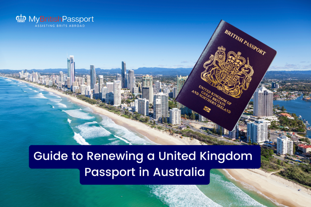 renewing a United Kingdom passport in Australia