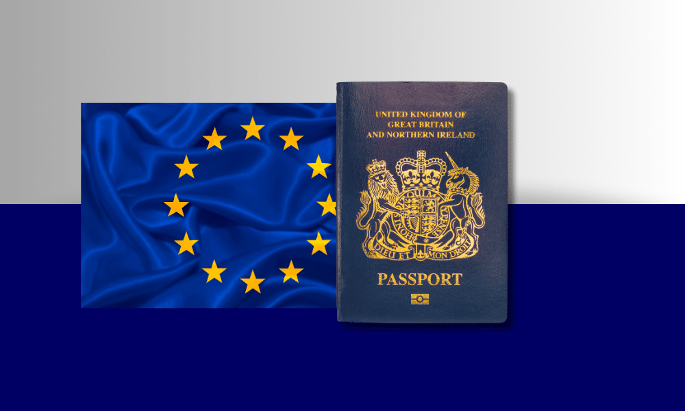 Renew British Passport from Europe