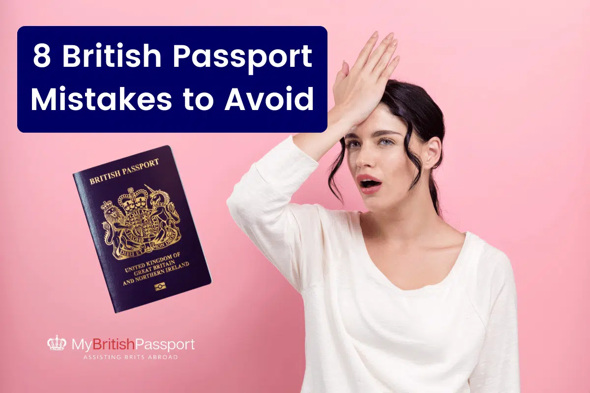 British Passport Mistakes