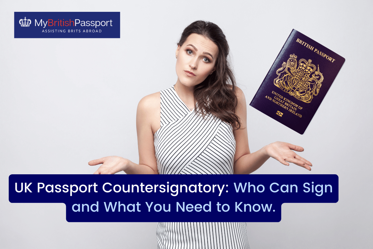 UK passport countersignatory