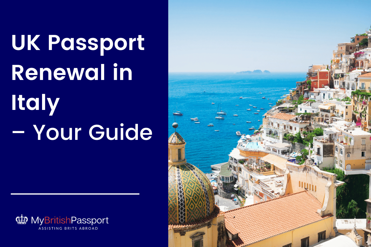UK Passport Renewal in Italy