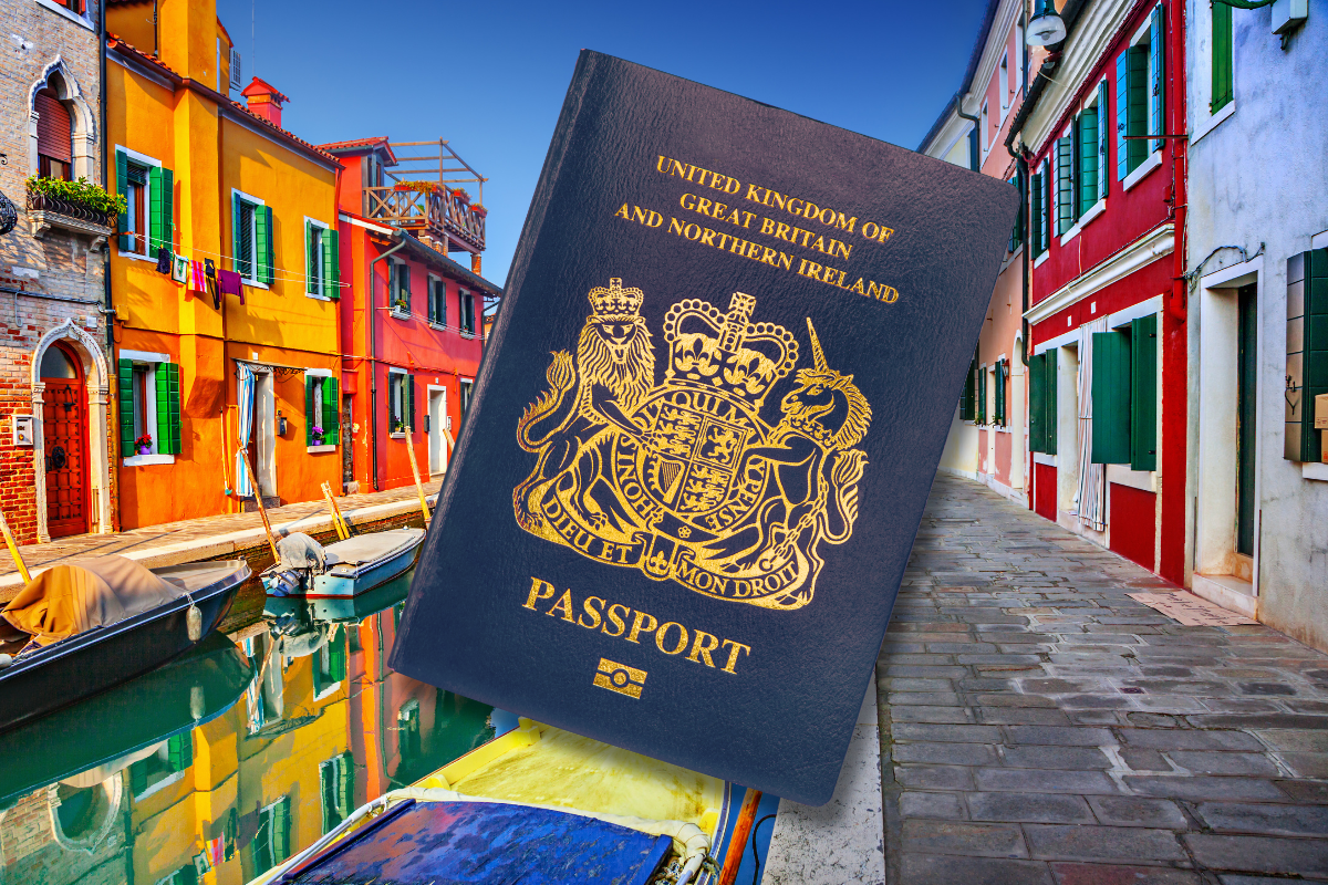 UK Passport Renewal in Italy